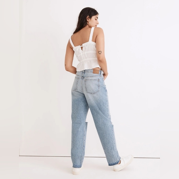 Madewell The Dadjean in Yorktown Wash - Picture 7 of 10